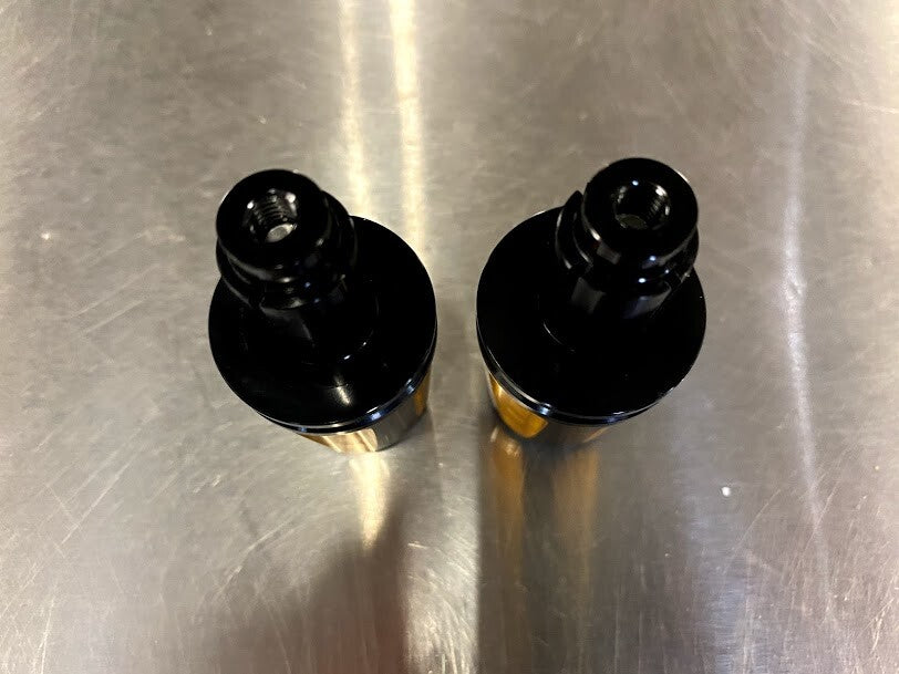 Bar Ends MC Motoparts BE-555-GD Yellow/Black