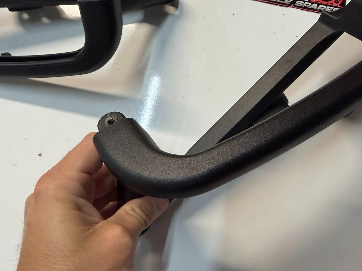 LH RH Rear Grab Handles Pair Kawasaki KLR 650 2008-2018 OEM 32109-0019-18R