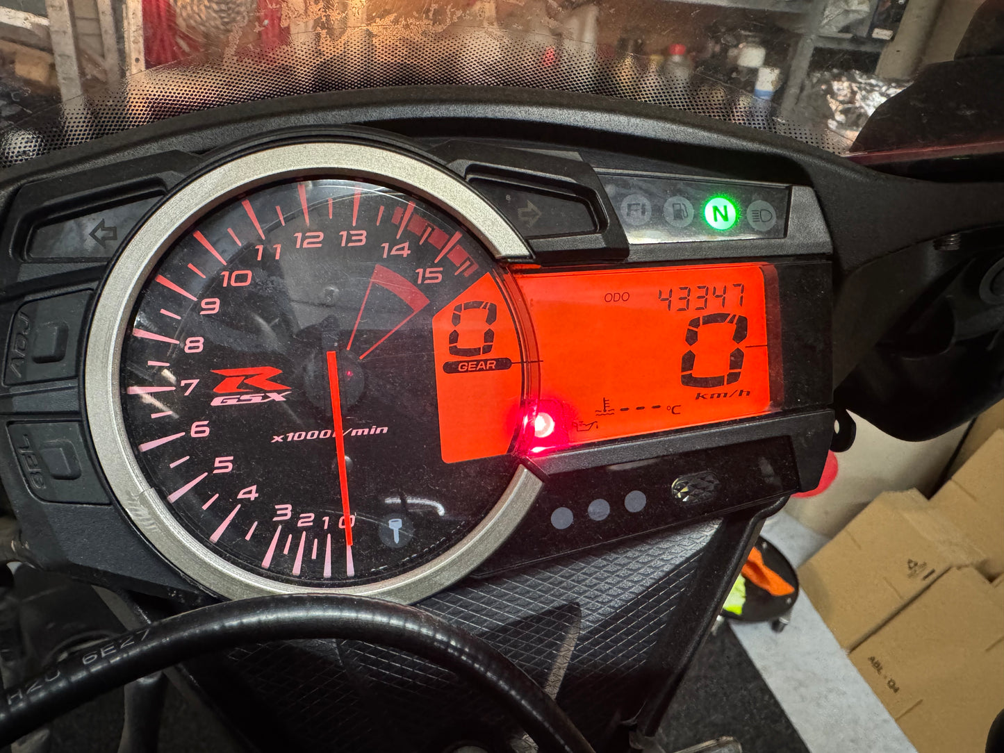 Dash Meter Instrument Cluster Suzuki GSXR 1000 2012-2016 OEM 34120-47H40